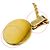 Collana Dior Gold Plated Strass CD Logo Pendant D'oro - vista 8