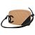 Chanel Beige Quilted Lambskin Cambon Ligne Pochette - vista 3