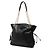 Saint Laurent Borsa Shopping Jamie Small in Pelle di Agnello Matelassé Nera Nero - vista 2