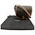 Céline Celine Brown Medium Triomphe Coated Canvas Folco Crossbody Marrone Marrone scuro - vista 10