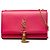Saint Laurent Pink Medium Smooth Calfskin Classic Monogram Kate Tassel Crossbody Rosa