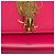 Saint Laurent Pink Medium Smooth Calfskin Classic Monogram Kate Tassel Crossbody Rosa - vista 6