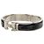 Bracciale Clic H PM in smalto nero stretto Hermès - vista 2