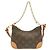 Louis Vuitton Brown Monogram Nano Boulogne Marrone