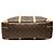 Louis Vuitton Brown Monogram Sirius 45 Marrone - vista 3