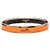 Bracciale Hermès Caleche in smalto Orange Narrow 70