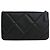 Pouch Chanel 19 O Case Small in pelle di agnello nera Nero - vista 4