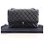 Chanel Black Jumbo Classic Caviar Double Flap Nero - vista 15