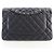 Chanel Black Jumbo Classic Caviar Double Flap Nero - vista 4