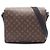 Louis Vuitton Brown Monogram Macassar District MM Marrone