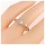 Tiffany & Co Anello Tiffany Harmony in oro rosa e platino - vista 5