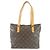Borsa Louis Vuitton Monogram Cabas Piano Marrone