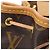 Noe Borsa a tracolla Louis Vuitton Monogram Nano Noé Marrone - vista 5