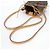 Noe Borsa a tracolla Louis Vuitton Monogram Nano Noé Marrone - vista 8