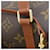 Borsa Louis Vuitton Monogram Papillon Marrone - vista 5