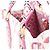 Borsa Louis Vuitton Monogram Flower Tile Rosa - vista 5