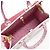 Borsa Louis Vuitton Monogram Flower Tile Rosa - vista 6