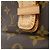 Borsa Louis Vuitton Monogram Multipli Cité Marrone - vista 4