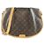 Borsa a tracolla Louis Vuitton Monogram Menilmontant MM Marrone