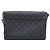 Bolsa de Ombro Louis Vuitton Monogram Eclipse Courier Preto - vista 2