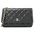 Catena per portafoglio Chanel Timeless Classic Line AP0250 Nero Bordò