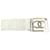 Chanel Standard White Gürtel Weiß - Ansicht 2