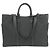 Borsa Louis Vuitton Taurillon Monogram Sac Plat 24H Nero
