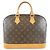 Borsa Louis Vuitton Monogram Alma PM Marrone