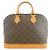 Borsa Louis Vuitton Monogram Alma PM Marrone