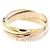 Anello Cartier Trinity in oro rosa bianco e giallo 18K