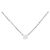 Collana con pendente in oro bianco 18K e diamanti Cartier