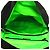 Zaino Prada Tessuto 2VZ021 Nero Verde - vista 5