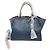 Borsa Fendi Trois Jours Blu