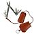 Hermès Charm per borsa Hermes Handbag Charm Keyfetout in Brown Marrone - vista 7