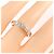 Anello Cartier Lanieres 2P Band Ring D'oro - vista 4