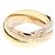 Anello Cartier Trinity in oro rosa, bianco e giallo D'oro