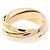 Anello Cartier Trinity in oro rosa bianco e giallo D'oro