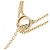 Collana Cartier Baby Trinity Pampille D'oro - vista 3