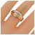 Anello Cartier Trinity in oro 18K D'oro - vista 4