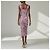 Dolce & Gabbana Blumen-Mieder-Kleid aus Tüll Pink Mehrfarben Grün - Ansicht 4