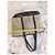 Carolina Herrera Borsa Tote CH Monogram Marrone Beige - vista 17
