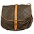 Louis Vuitton Saumur Monogram 35 Marrone - vista 2