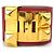 Hermès Bracciale Charm Hermes in Oro e Pelle Rossa Rosso D'oro - vista 3