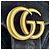 Borsa a tracolla Gucci GG Marmont in velluto Nero - vista 9