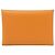 Hermès Monedero Hermes Calvi Duo Naranja