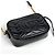 Borsa a tracolla in pelle Gucci GG Marmont Double G Nero - vista 2