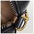 Borsa a tracolla in pelle Gucci GG Marmont Double G Nero - vista 7