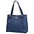 Tote Prada Shopper aus blauem Leder