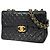 Borsa a tracolla Chanel Matelassé Nero