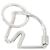 Hermès Portachiavi Hermes Cheval 077216FJ Argento